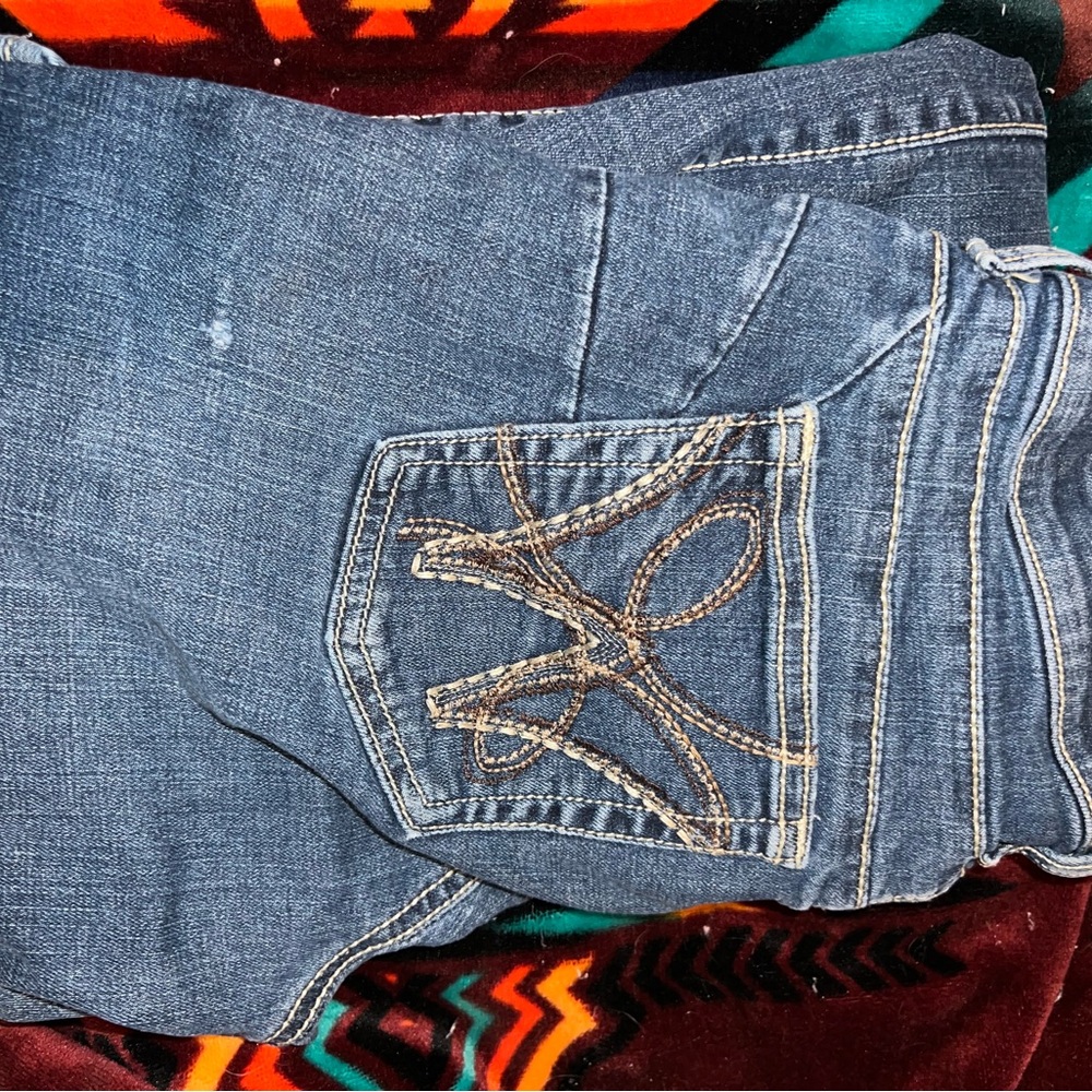 Wrangler Q Baby Boot Cut Jeans 7/8 x 34
